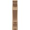 Ekena Millwork 6-in W x 28-in D x 28-in H Balboa Trad Rough Cedar Woodgrain TimberThane Outlooker, Primed Tan OUTUR060X28X28BOA04RCPR - alternate 3